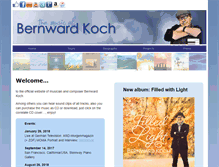 Tablet Screenshot of bernwardkoch.com